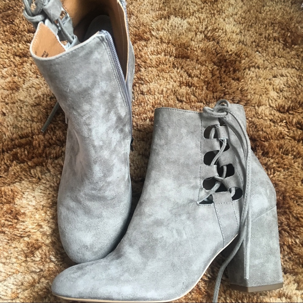 steve madden suede booties